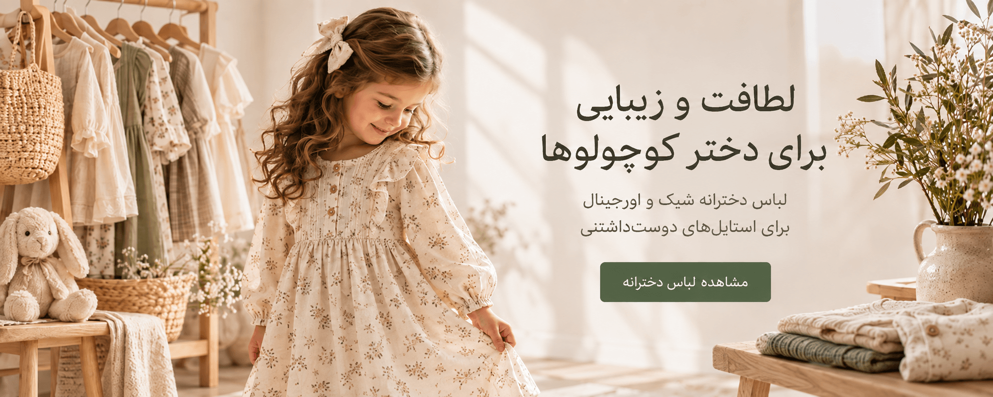 بنر لباس دخترانه 2